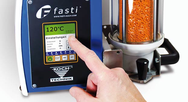 FASTI KOCH Micro – 利用壓縮空氣對小批量材料進行干燥